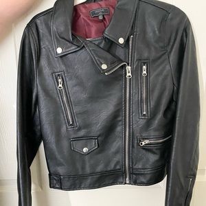 Leather jacket